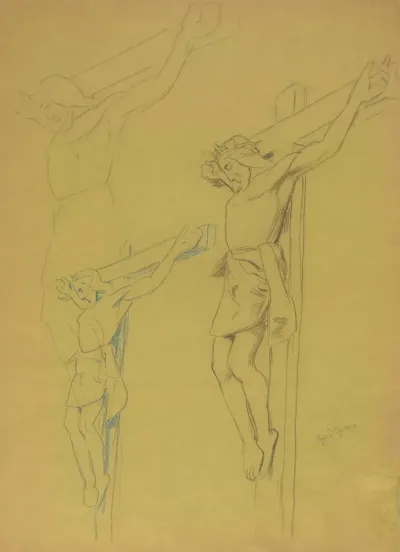 Three Studies Of Christ On The Cross