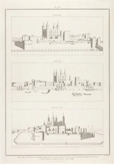 Three Views Of The Tower Of London