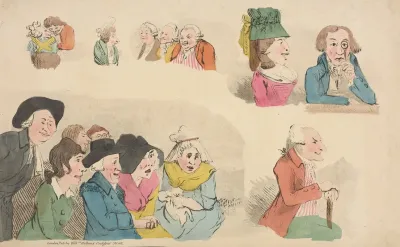 Three Vignettes Of People Gawking