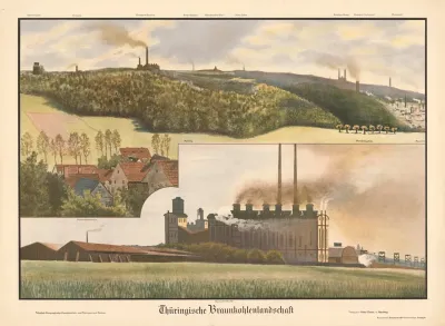Thuringische Braunkohlenlandschaft