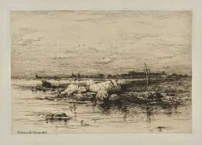 Tide Flats And Windmills