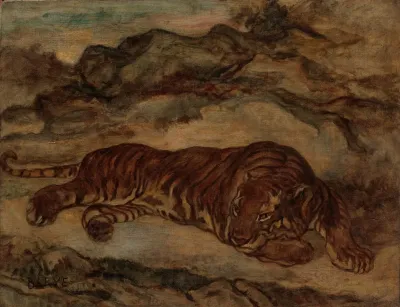Tiger In Repose