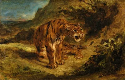 Tiger On The Look Out