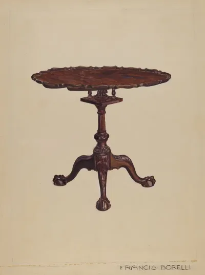 Tilt Top Table 2