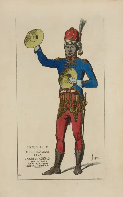 Timballier Des Grenadiers De La Garde Des Consuls 1800 1804