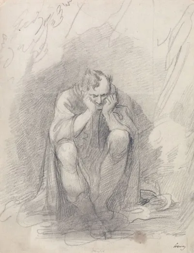 Timon Of Athens Before His Cave