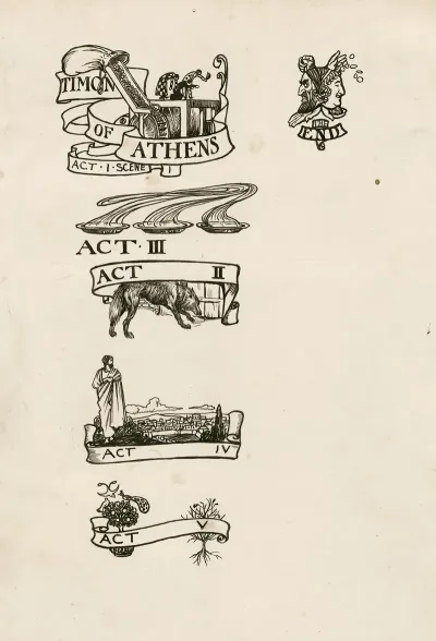 Timon Of Athens Headings