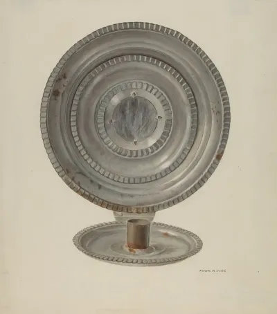 Tin Candle Sconce