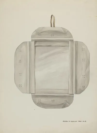 Tin Mirror Frame 2