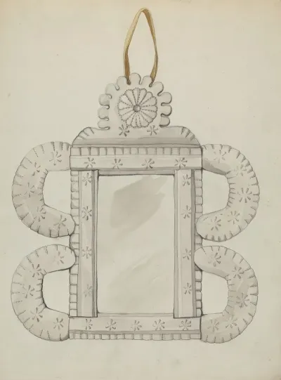 Tin Mirror Frame