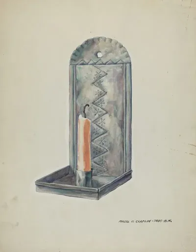 Tin Sconce 2