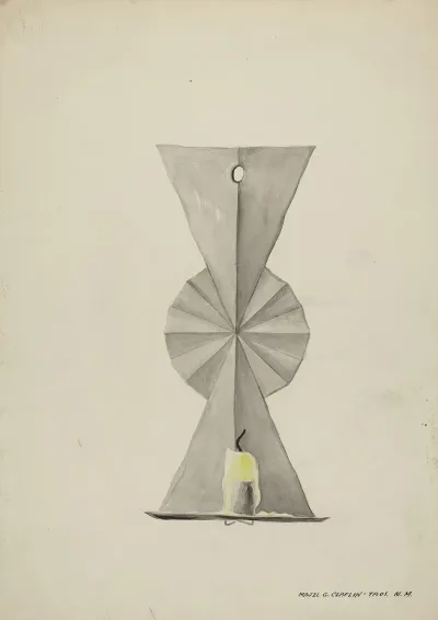 Tin Sconce