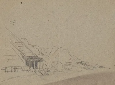 Tipple Extending To Bottom Of Mountain Side