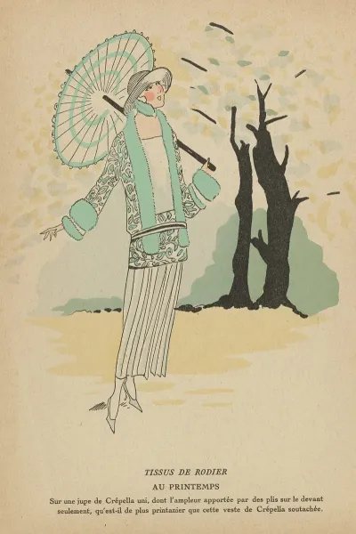 Tissus De Rodier Au Printemps