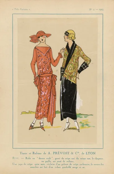 Tissus Et Rubans De A Prevost Cie