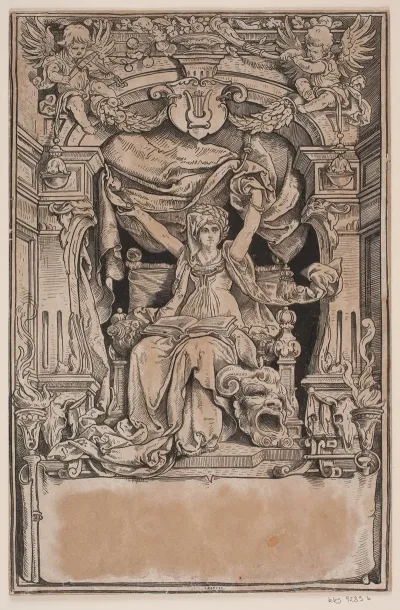 Titelblad Og Vignet Til En Udgave Af Faust Munchen 1884