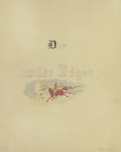 Titelblatt Der Wilde Jager
