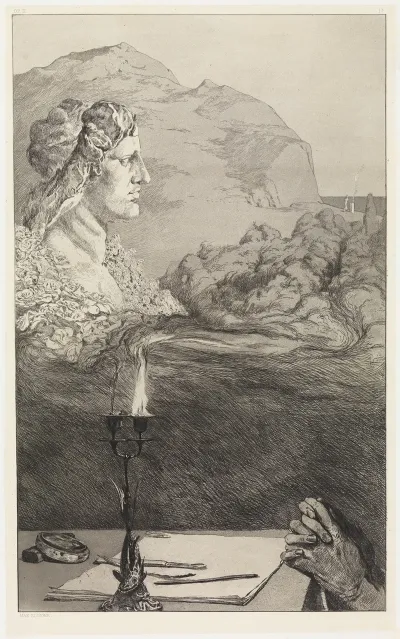 Titelblatt Malerische Zueignung Anrufung Rettungen Ovidischer Opfer Opus Ii Blatt 1 1b
