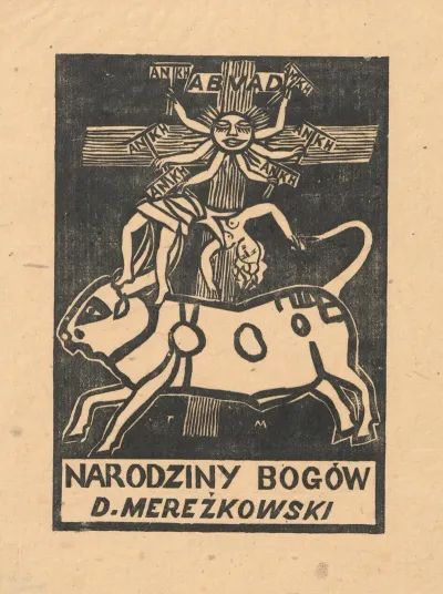 Title Card For D Merezhkovskys Work Birth Of Gods