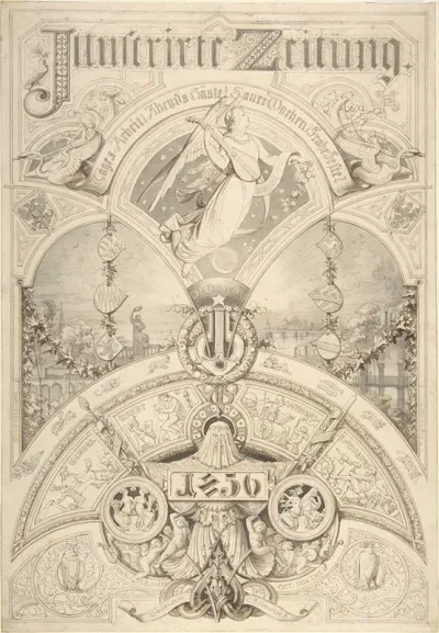 Title Page For Illustrirte Zeitung 1856