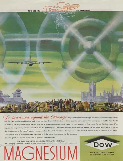To Speed And Expand The Airways Advertisement For Dow Magnesium