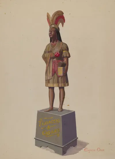 Tobacco Store Figure
