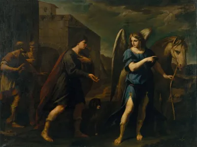 Tobias Meets The Archangel Raphael