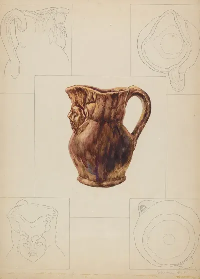 Toby Pottery Jug