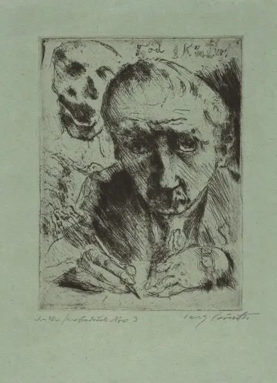 Tod Und Kunstler Death And The Artist 2