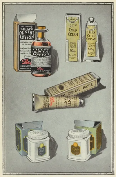 Toiletry Items Made By Eli Lilly Company
