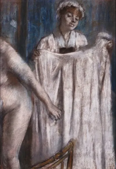 Toilette After The Bath