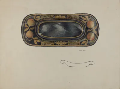 Toleware Tray 2