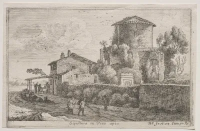 Tomb Along The Appian Way
