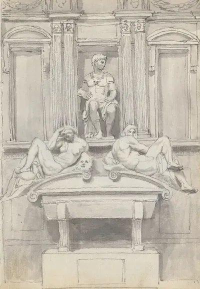 Tomb Of Giuliano De Medici Church Of San Lorenzo Florence
