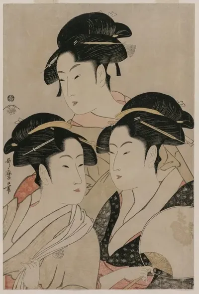 Tomimoto Toyohina Takashimaya Ohisa And Naniwaya Okita