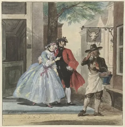 Toneelscene Uit Pefroen Met Het Schaapshoofd