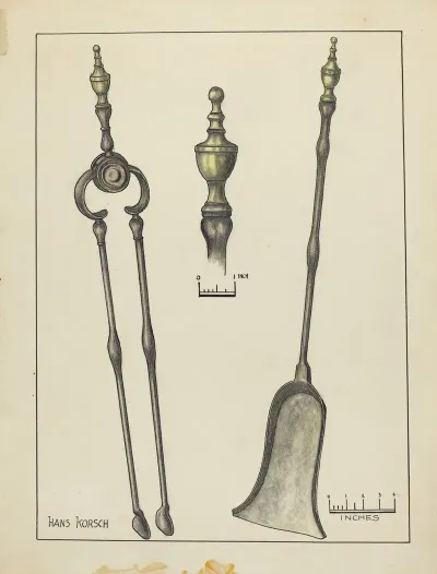 Tongs And Shovel