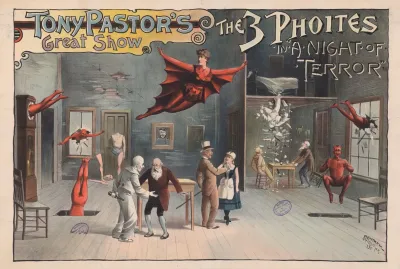 Tony Pastors Great Show The 3 Phoites In A Night Of Terror