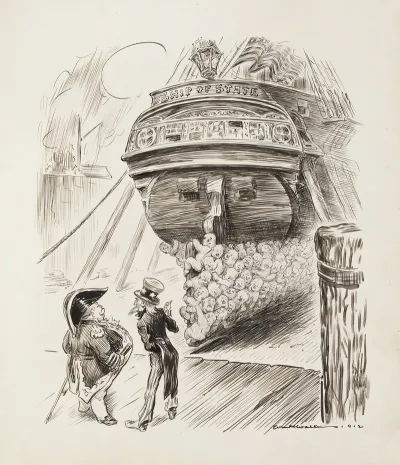 Too Many Infant Industries Whoever Sails That Ship Again Capt Bill Must Scrape Off Those Barnacks