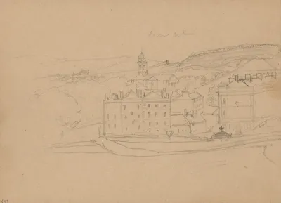 Topographical View Of A Town And Surrounding Country 2
