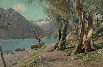 Torbole Near Lake Garda