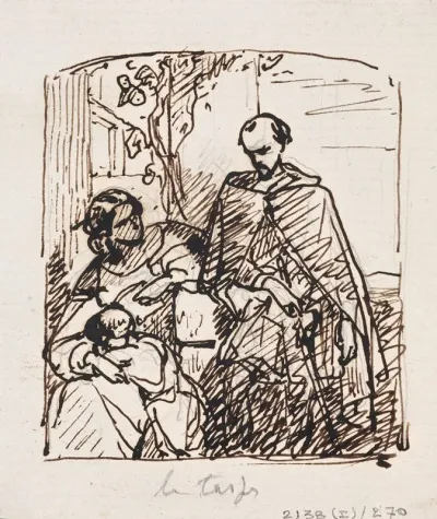 Torquato Tasso Dressed As A Sheperd Visits His Sister Cornelia In Sorrento 5