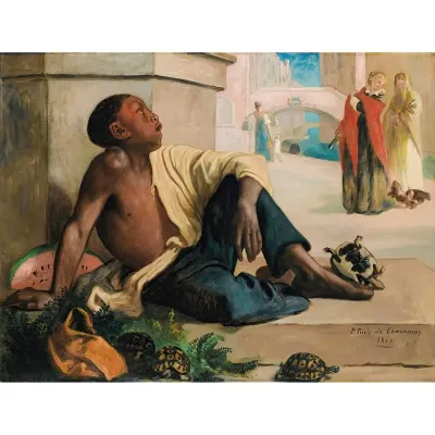 Tortoises Seller In Venice