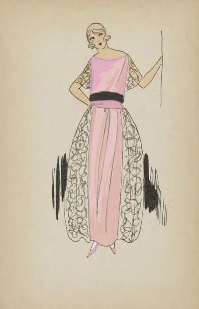 Toujours Chic Les Deshabilles Hiver 1921 1922 Azalee
