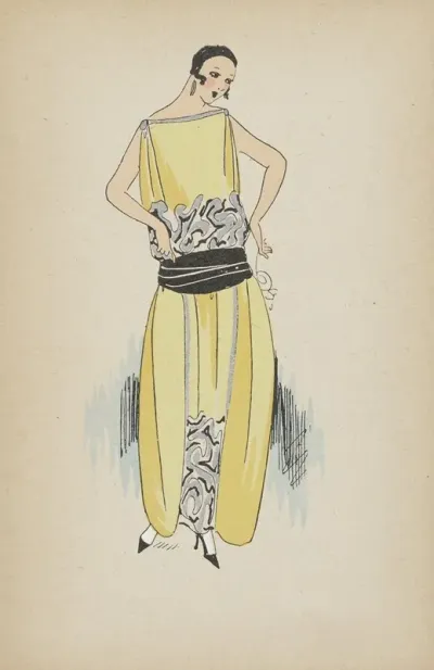 Toujours Chic Les Deshabilles Hiver 1921 1922 Capricieuse