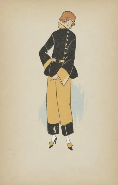 Toujours Chic Les Deshabilles Hiver 1921 1922 Orize