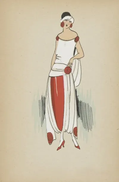 Toujours Chic Les Deshabilles Hiver 1921 1922 Pavot