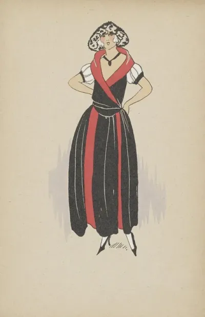 Toujours Chic Les Robes Hiver 1921 1922 Charlotte Corday