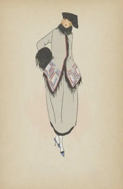 Toujours Chic Les Tailleurs Et Les Manteaux Hiver 1921 1922 Pimpante