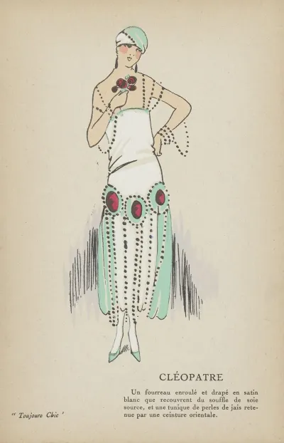 Toujours Chic Toilettes De Soirees Cleopatre